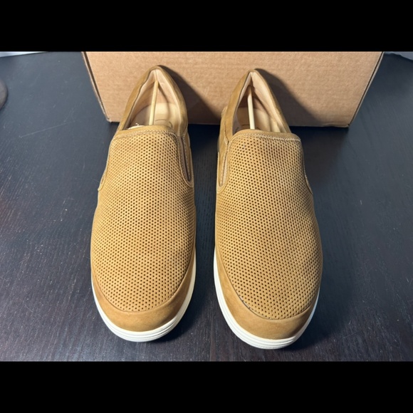 Samuel Hubbard Featherlight Olema Slip-On Shoes Loafers Nutmeg Nubuck Mens 10M main image 12